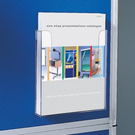 A4/A5/DL Single Pocket Clear Acrylic Literature Dispenser